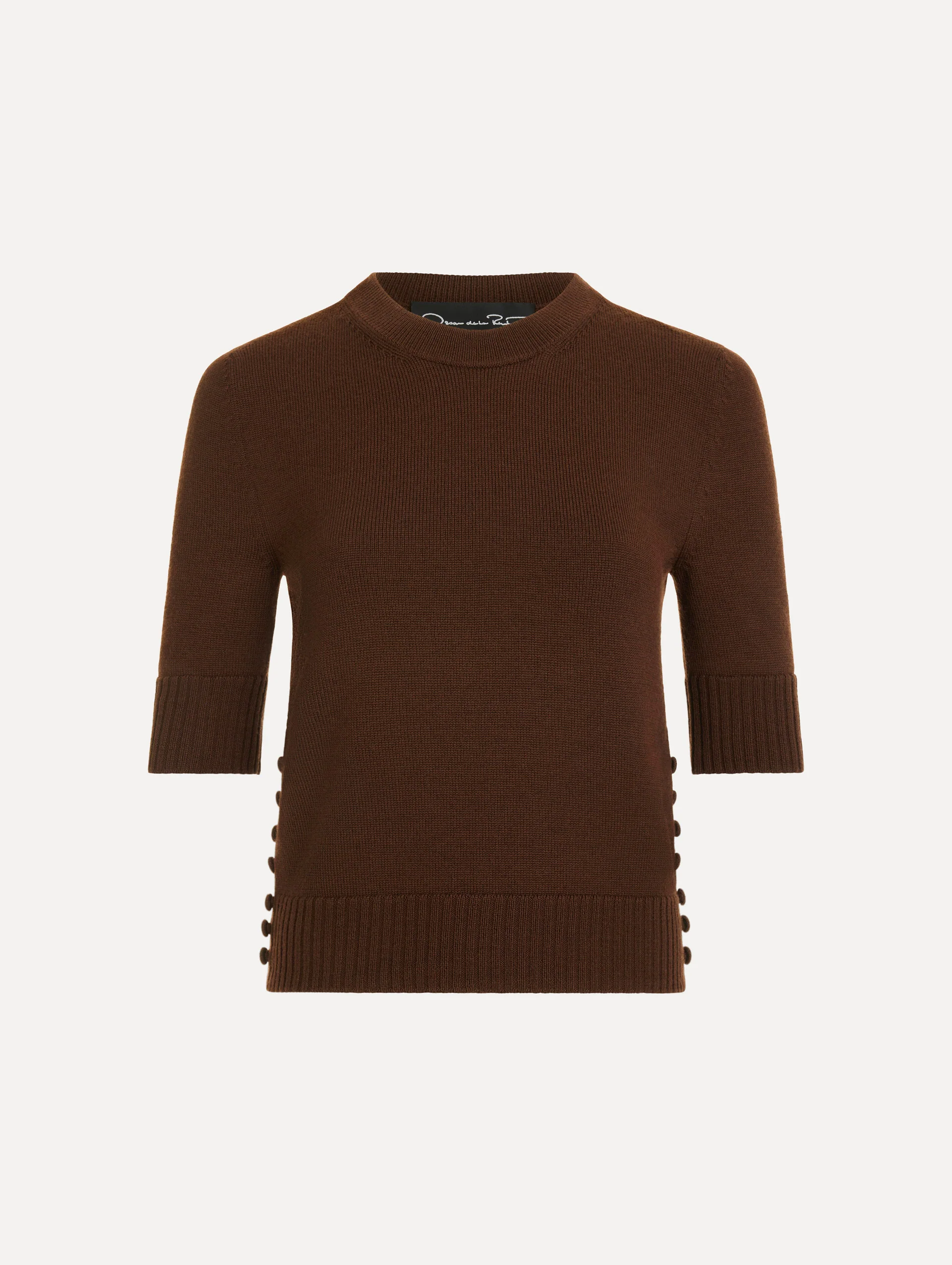 Button-Detail Pullover