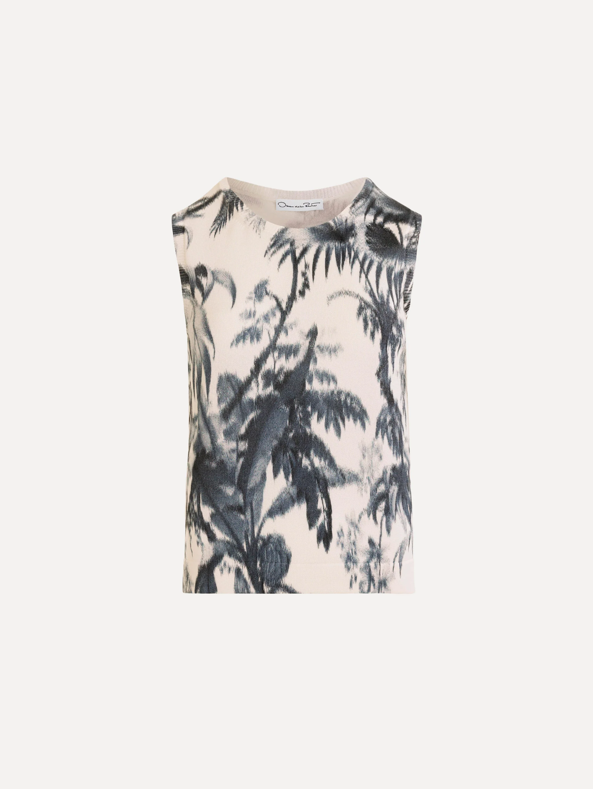 Chiné Palm Leaves Tank