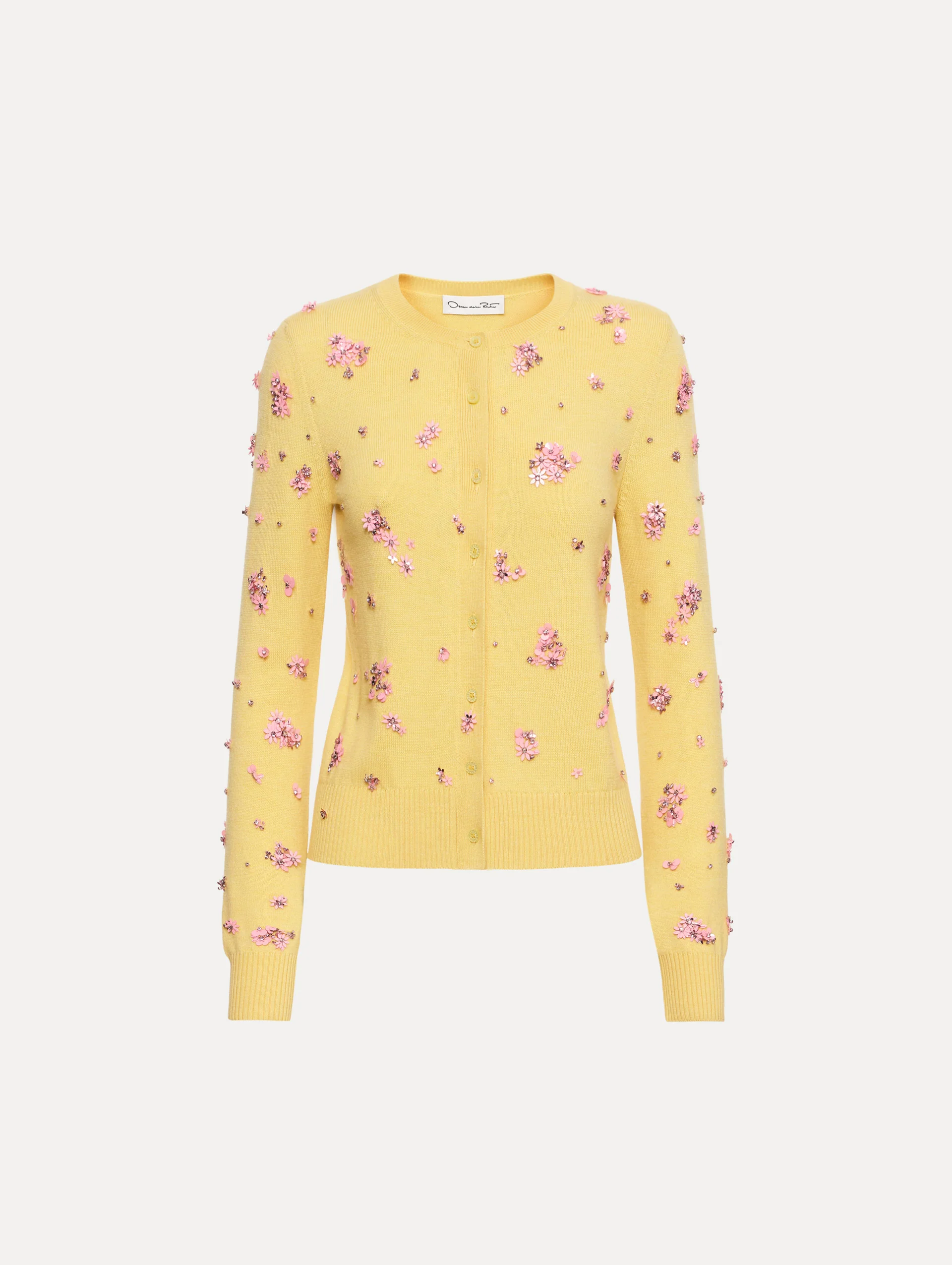 Crystal Cluster Embroidered Cardigan