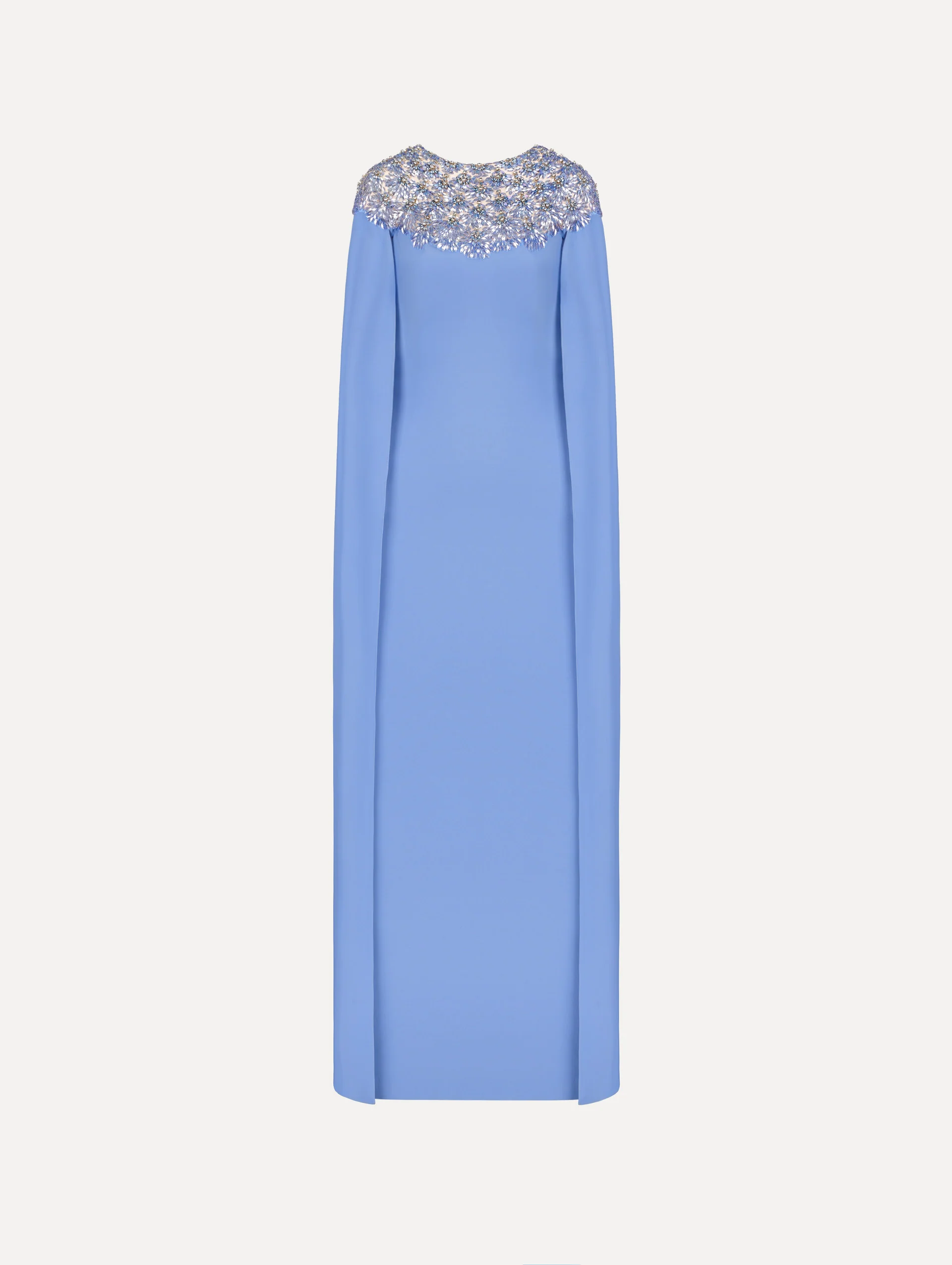 Crystal & Glass Embroidered Caftan