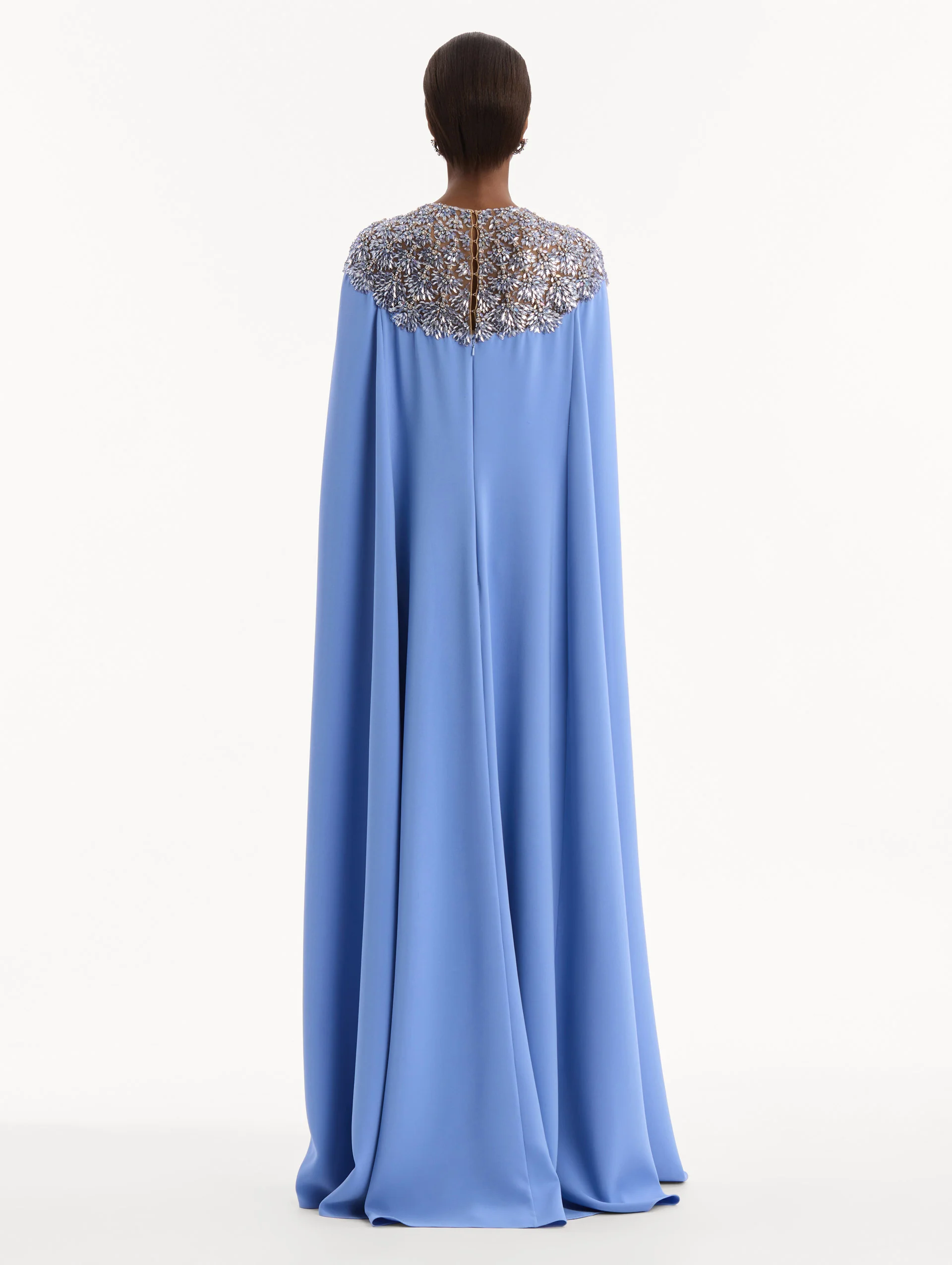 Crystal & Glass Embroidered Caftan - Image 3
