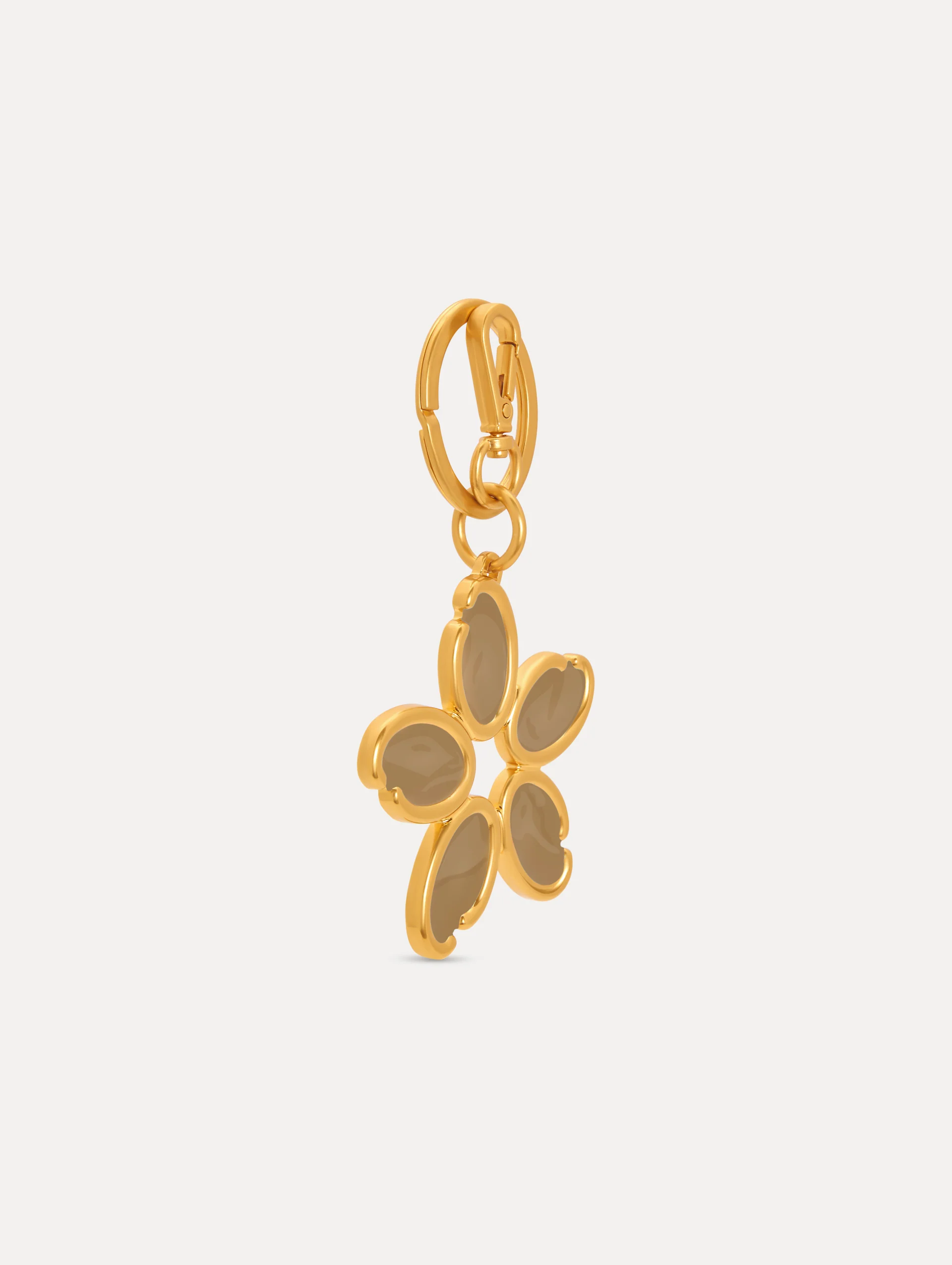 Enamel O Flower Key Chain - Image 2