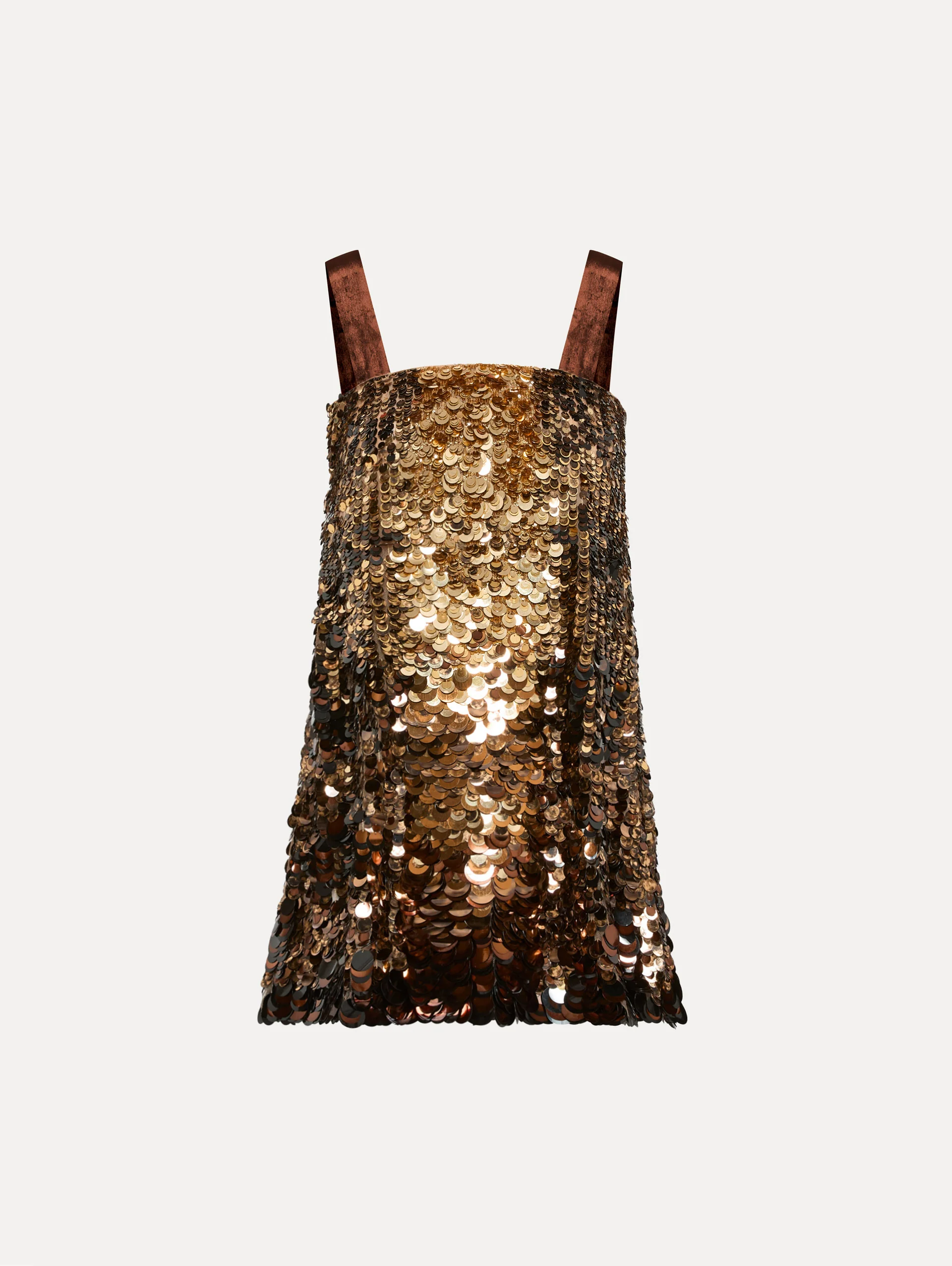Ombre Paillette Cocktail Dress