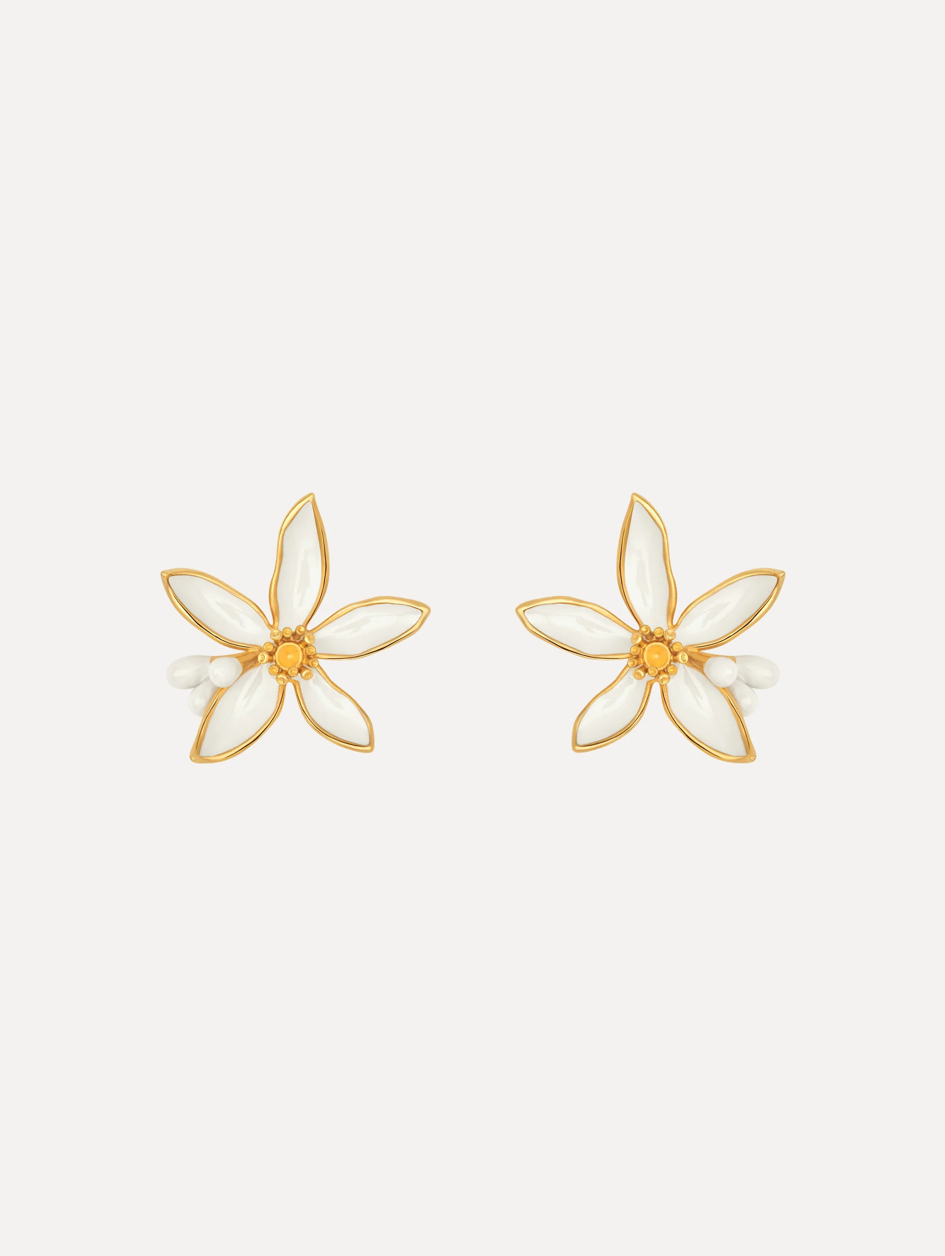 Orange Blossom Earrings
