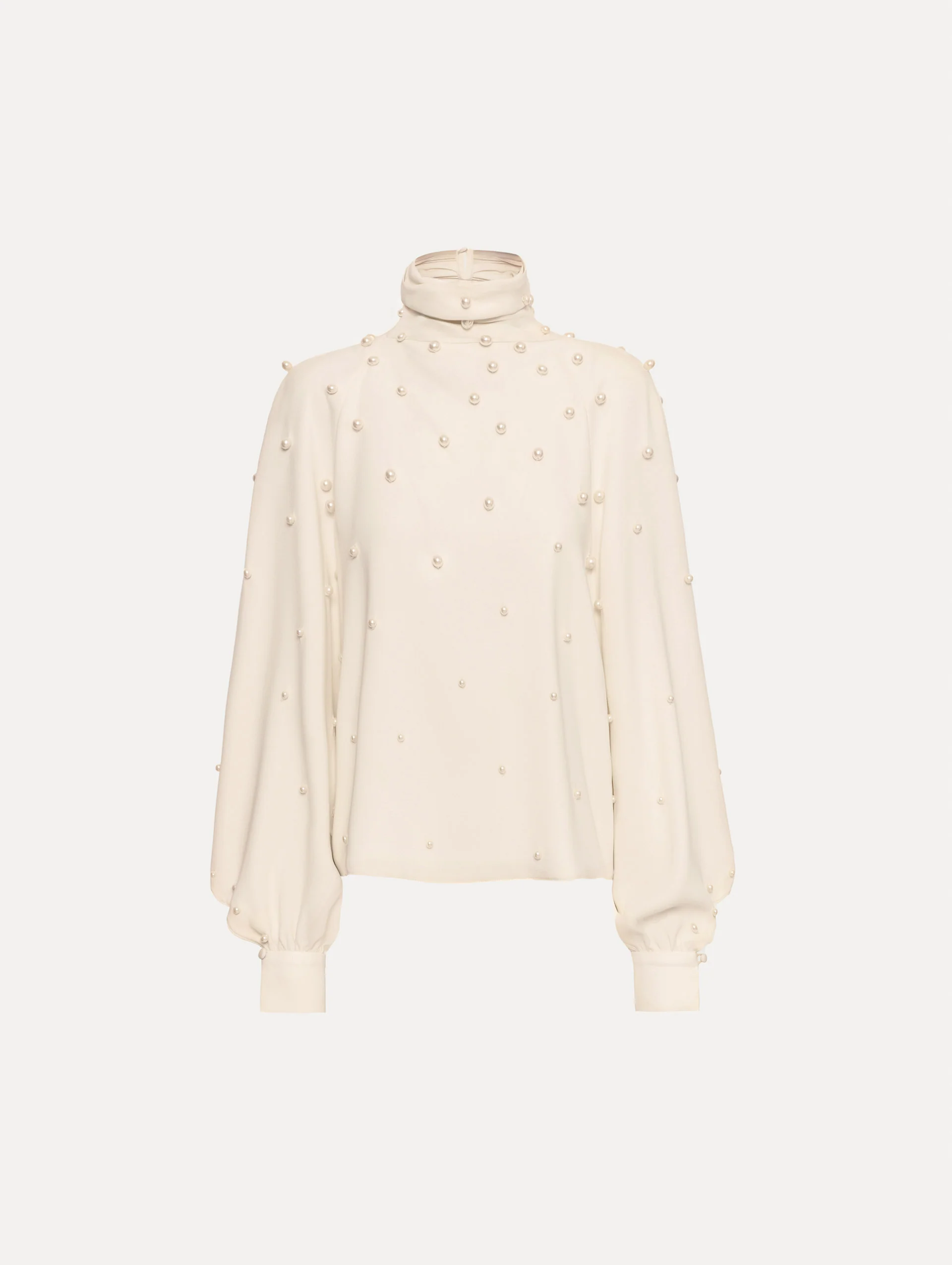 Pearl Cluster Georgette Blouse