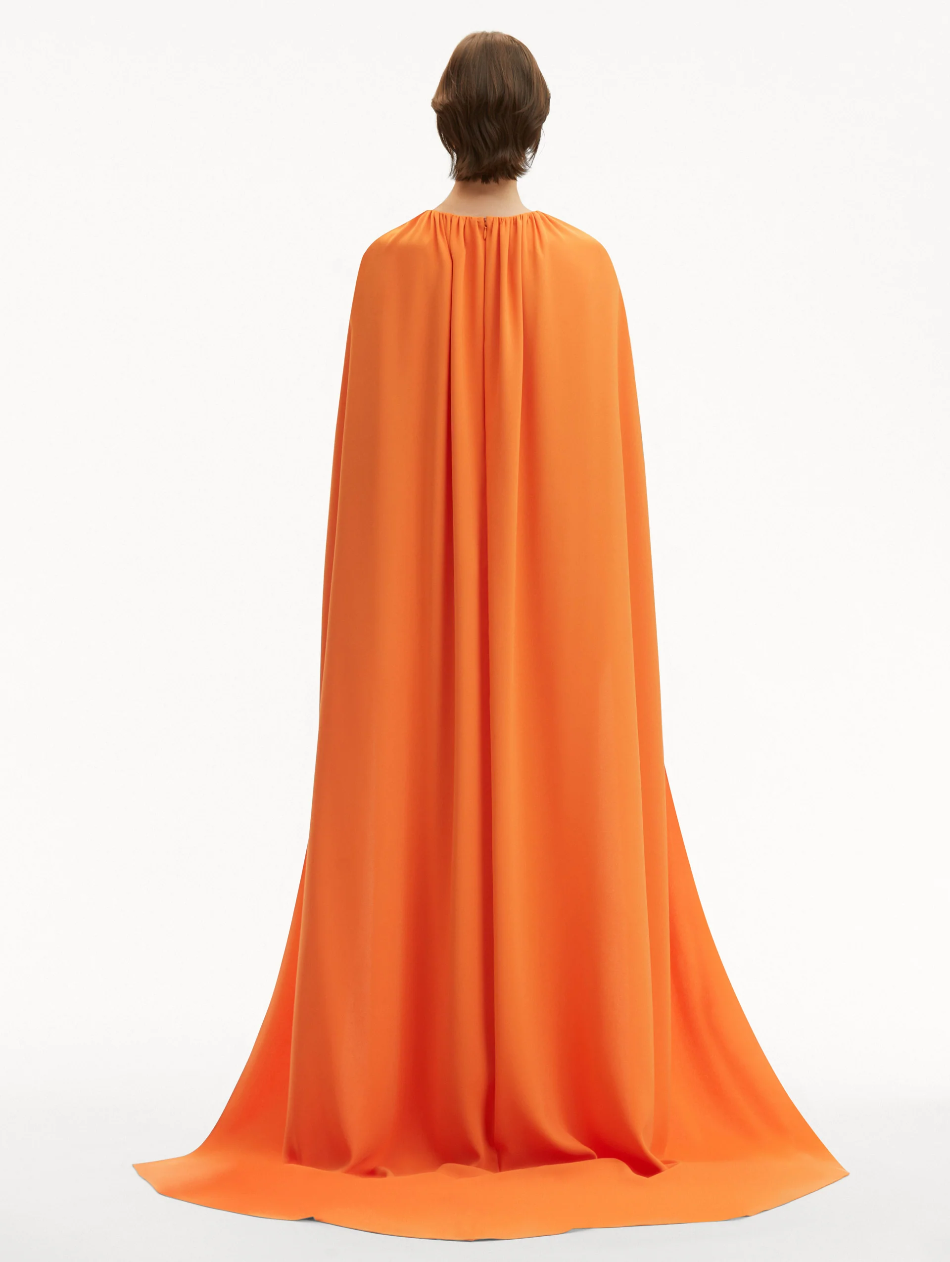 Ruched Shoulder Georgette Caftan - Image 3
